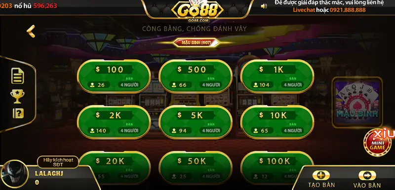 mau binh go 88 1 danh-bai-mau-binh-go88